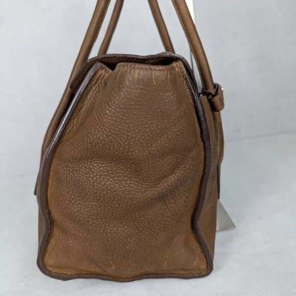 Authentic PRADA Vitello Dino Top Handle Tote Bag Made in Italy - Picture 11 of 16